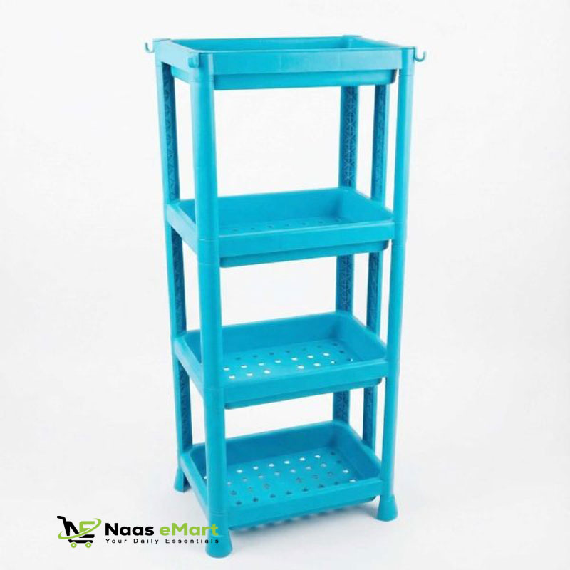 4 Tiers Rectangular Storage Rack