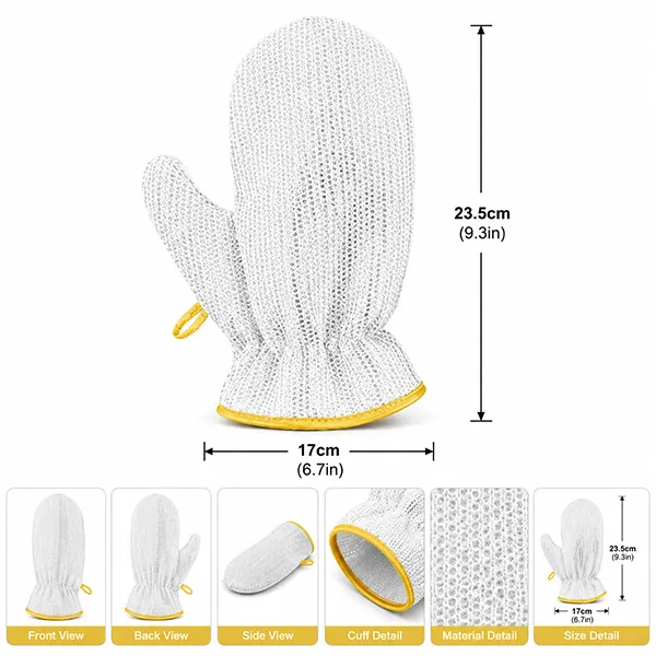 Water proof dishwashing gloves one pcs