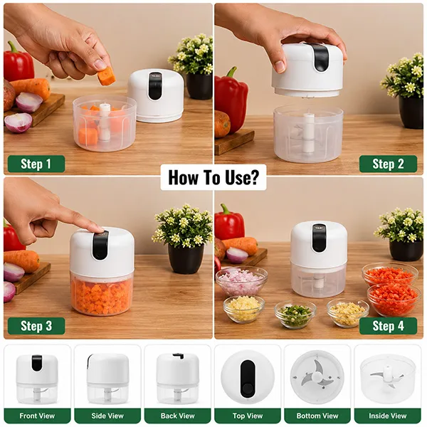 Mini Capsule Cutter USB Portable