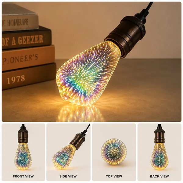3D Firework Led Decorative Light Bulb