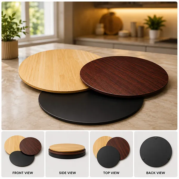 Rotating Dining Serving Table