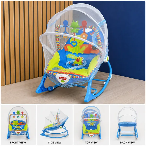 IBaby Toddler Rocking Chair with Mosquito Net