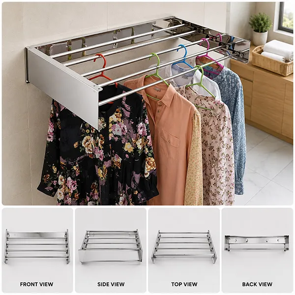 Foldable Laundry Drying Rack