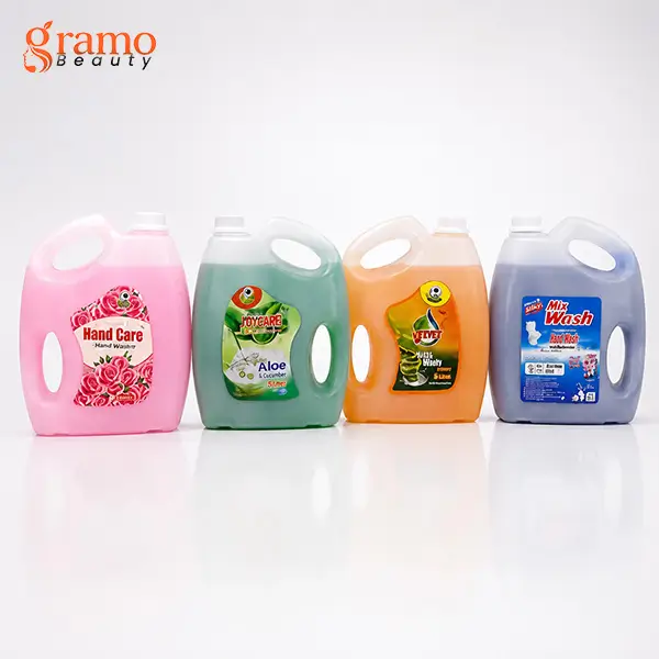 4 Pcs Cleaning Combo Pack – Hand Wash, Floor Cleaner, Dish Wash & Power Plus Wash 5L Each