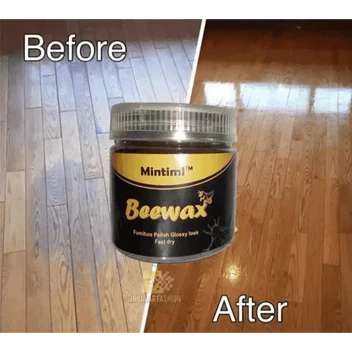 Mintiml Beewax Wood Polish Polisher Polishing Compound Wax Floor Seasoning Furtniture Wrap Care Magic Repair Traditional All-Purpose Wood
