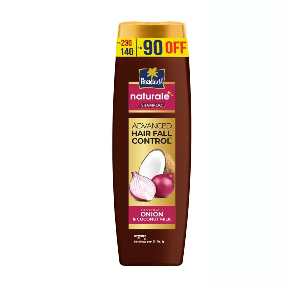 Parachute Naturale Shampoo Onion Hair Fall Control 160 m