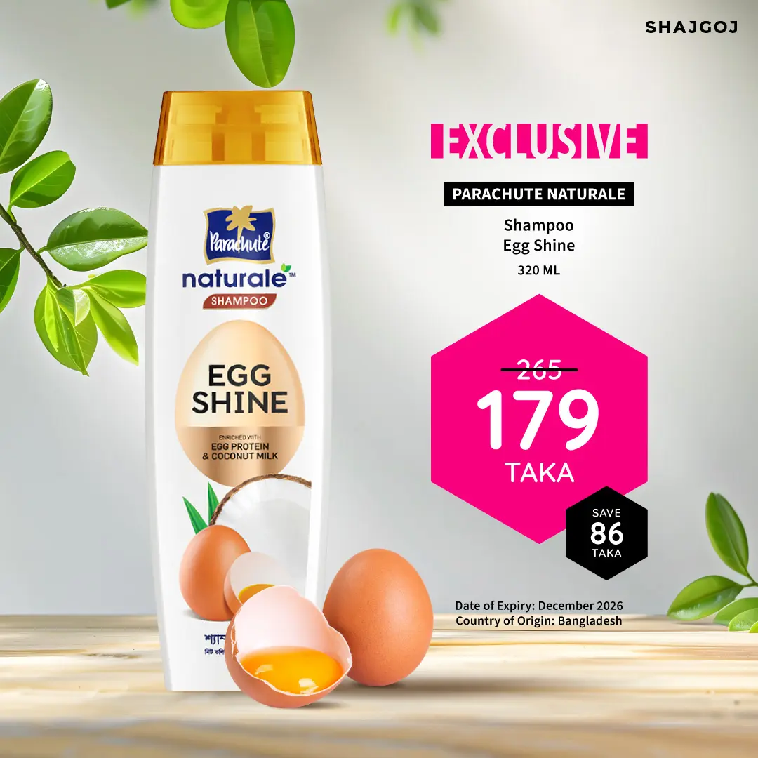 Parachute Naturale Shampoo Egg Shine 320.0 ml