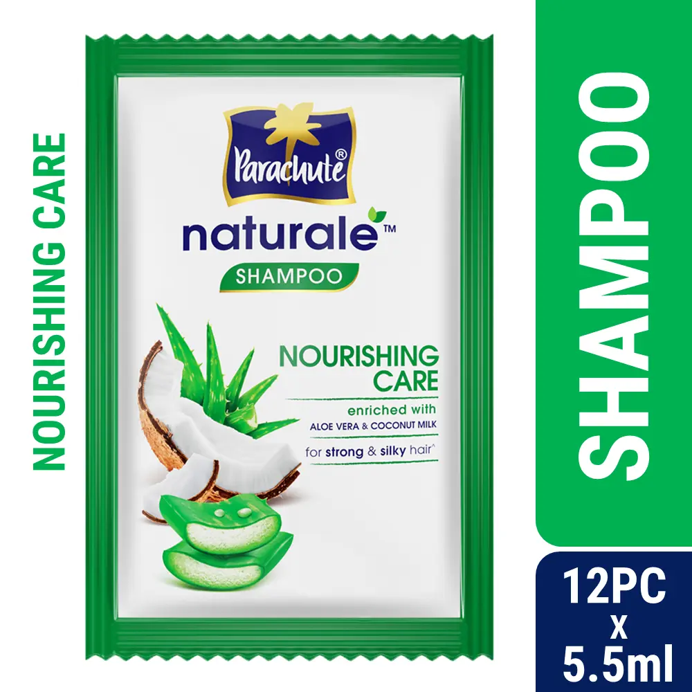 Parachute Naturale Nourishing Care Shampoo (6ml X 12 pcs